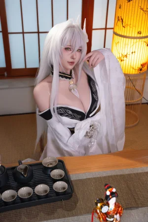 清水由乃《碧蓝航线 白凤和服》主题写真：76张全套美图，含1个视频