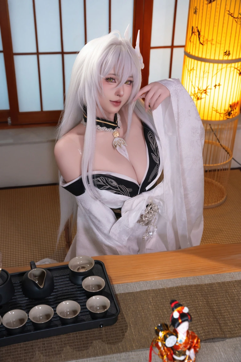 清水由乃《碧蓝航线 白凤和服》主题写真：76张全套美图，含1个视频
