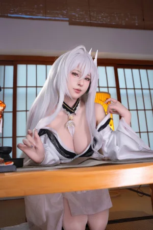清水由乃《碧蓝航线 白凤和服》主题写真：76张全套美图，含1个视频