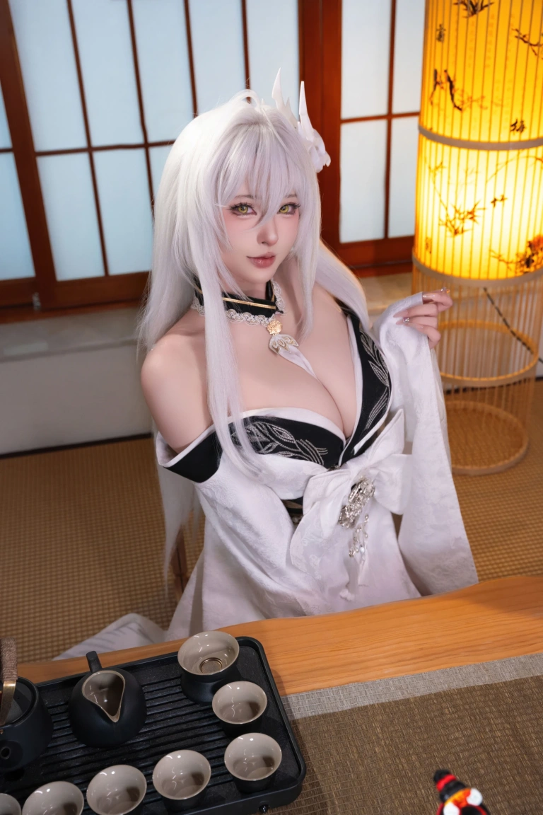 清水由乃《碧蓝航线 白凤和服》主题写真：76张全套美图，含1个视频