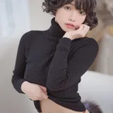 雯仔不讲道理《黑猫内衣》主题写真：31张全套美图