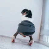 轩萧学姐《NO.08 – OL》主题写真：34张全套美图
