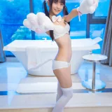神楽坂真冬《Reimu猫娘系列》主题写真：40张全套美图