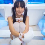 神楽坂真冬《Reimu猫娘系列》主题写真：40张全套美图