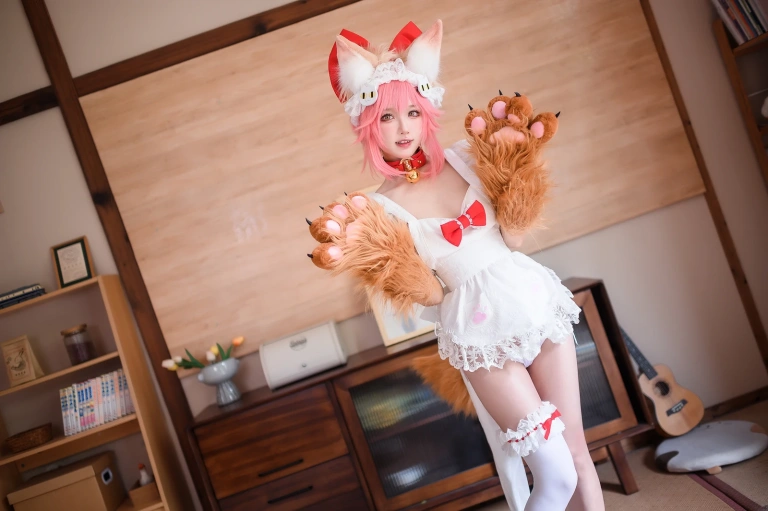 阿包也是兔娘《玉藻喵》主题写真：44张全套美图