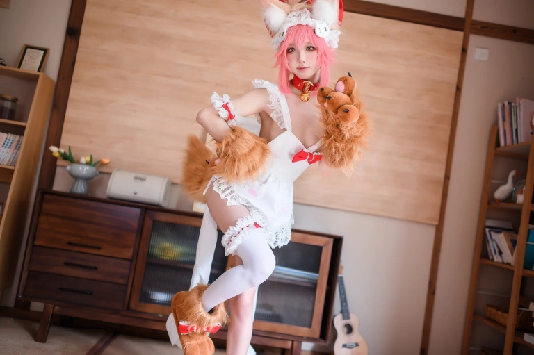 阿包也是兔娘《玉藻喵》主题写真：44张全套美图