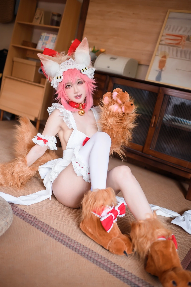 阿包也是兔娘《玉藻喵》主题写真：44张全套美图