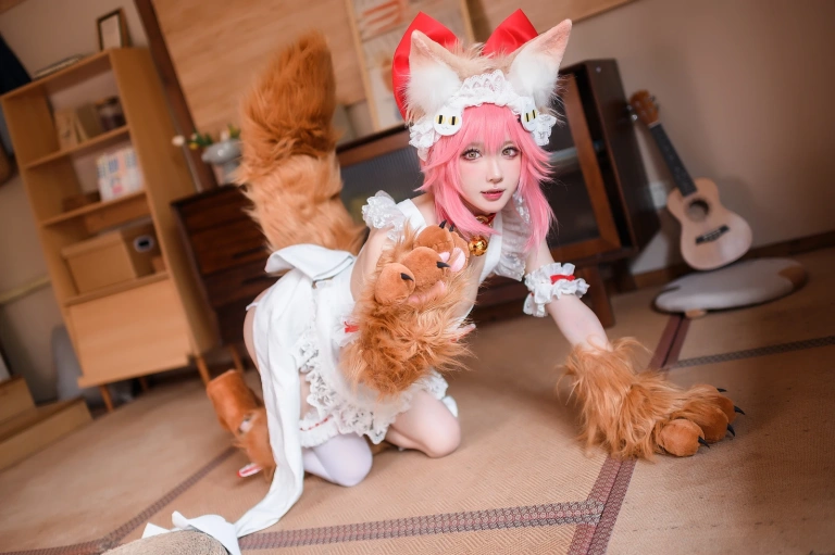 阿包也是兔娘《玉藻喵》主题写真：44张全套美图