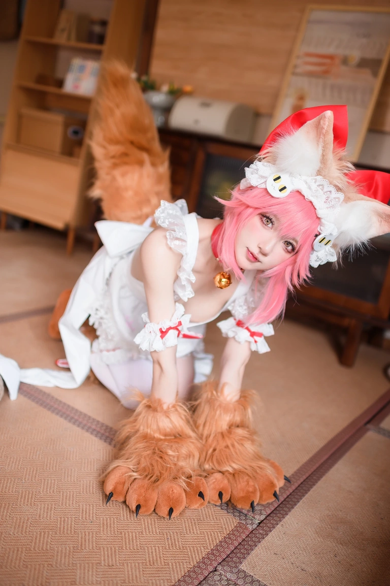 阿包也是兔娘《玉藻喵》主题写真：44张全套美图