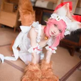 阿包也是兔娘《玉藻喵》主题写真：44张全套美图