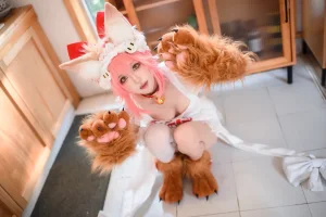 阿包也是兔娘《玉藻喵》主题写真：44张全套美图