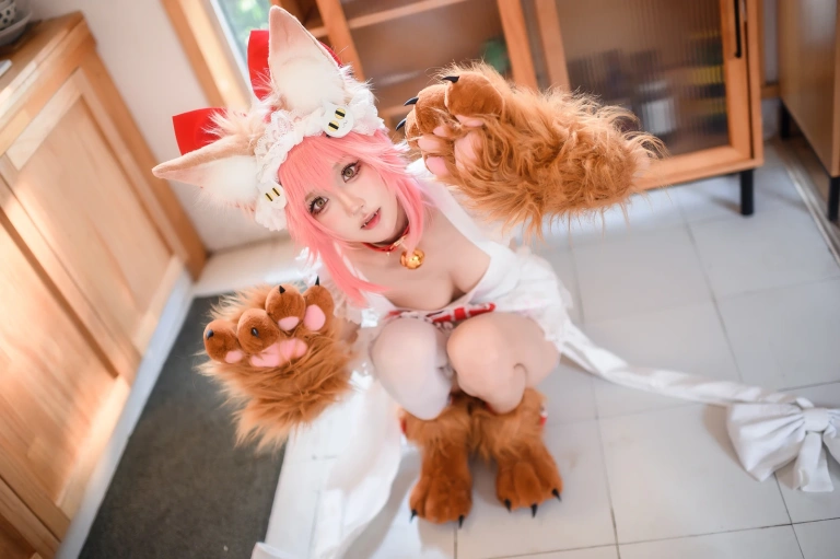 阿包也是兔娘《玉藻喵》主题写真：44张全套美图
