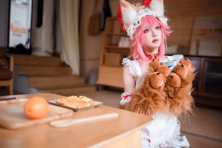 阿包也是兔娘《玉藻喵》主题写真：44张全套美图