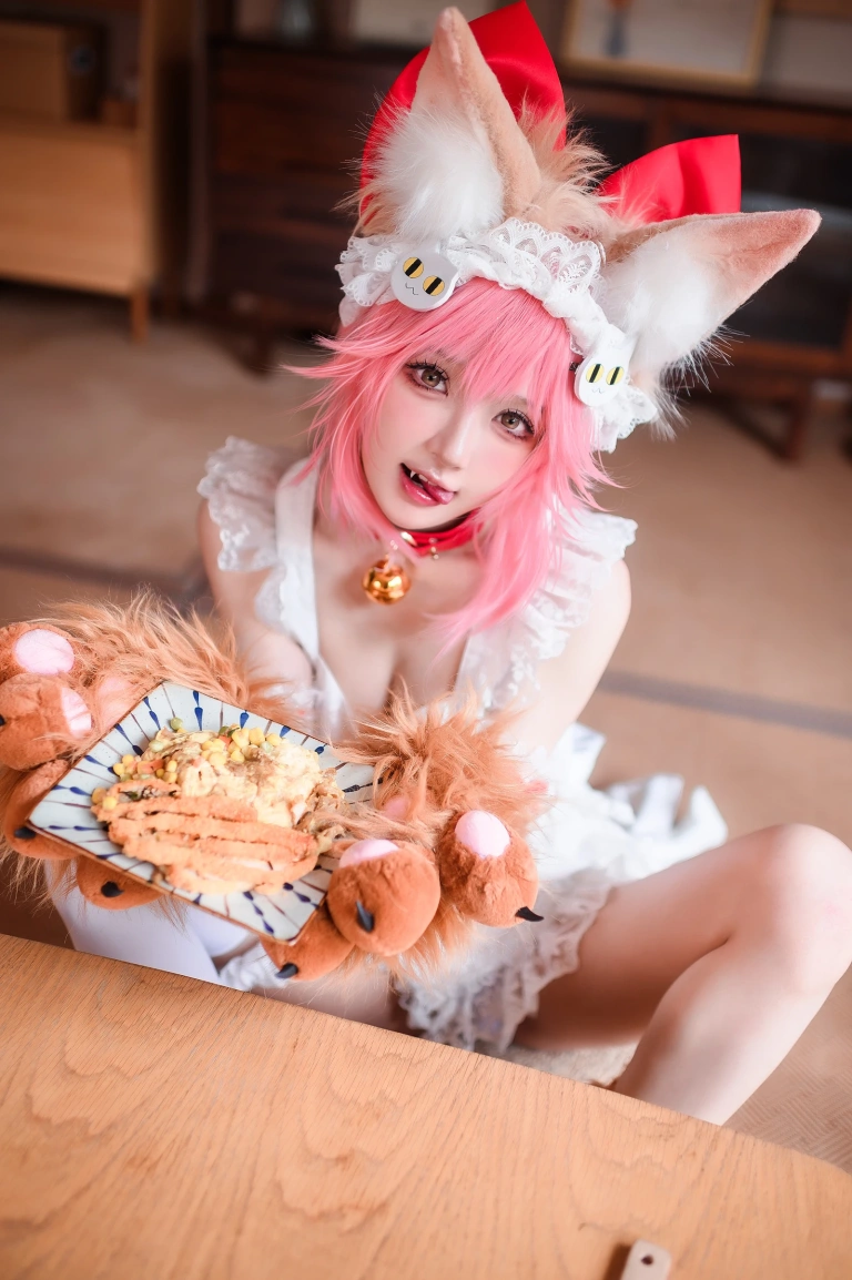 阿包也是兔娘《玉藻喵》主题写真：44张全套美图