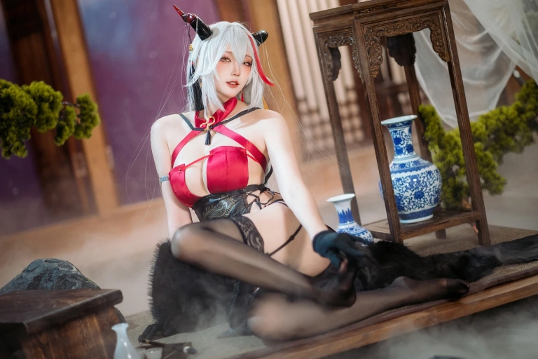 瓜希酱《虹色 电子档》主题写真：100张全套美图