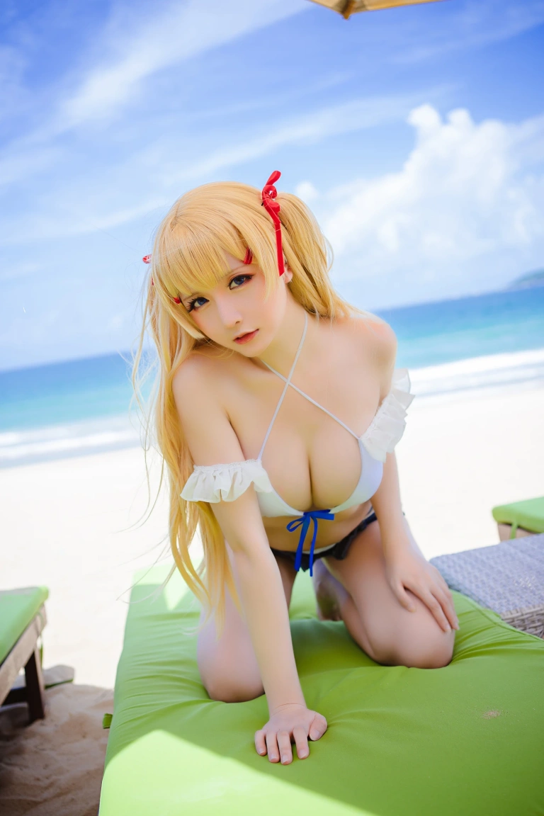 星之迟迟《《鸣夏》 苏赛克斯》主题写真：25张全套美图