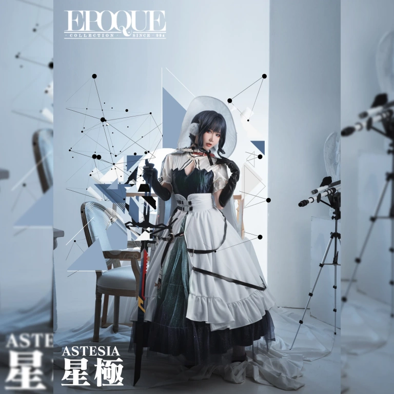 面饼仙儿《星极》主题写真：32张全套美图