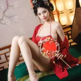 蜜汁猫裘《唐宫夜宴》主题写真：61张全套美图，含1个视频