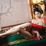 蜜汁猫裘《唐宫夜宴》主题写真：61张全套美图，含1个视频
