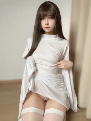 布丁大法《万圣节 幽灵小姐》主题写真：90张全套美图，含6个视频