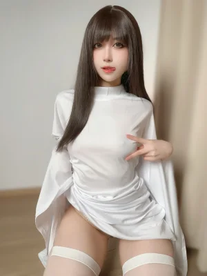 布丁大法《万圣节 幽灵小姐》主题写真：90张全套美图，含6个视频