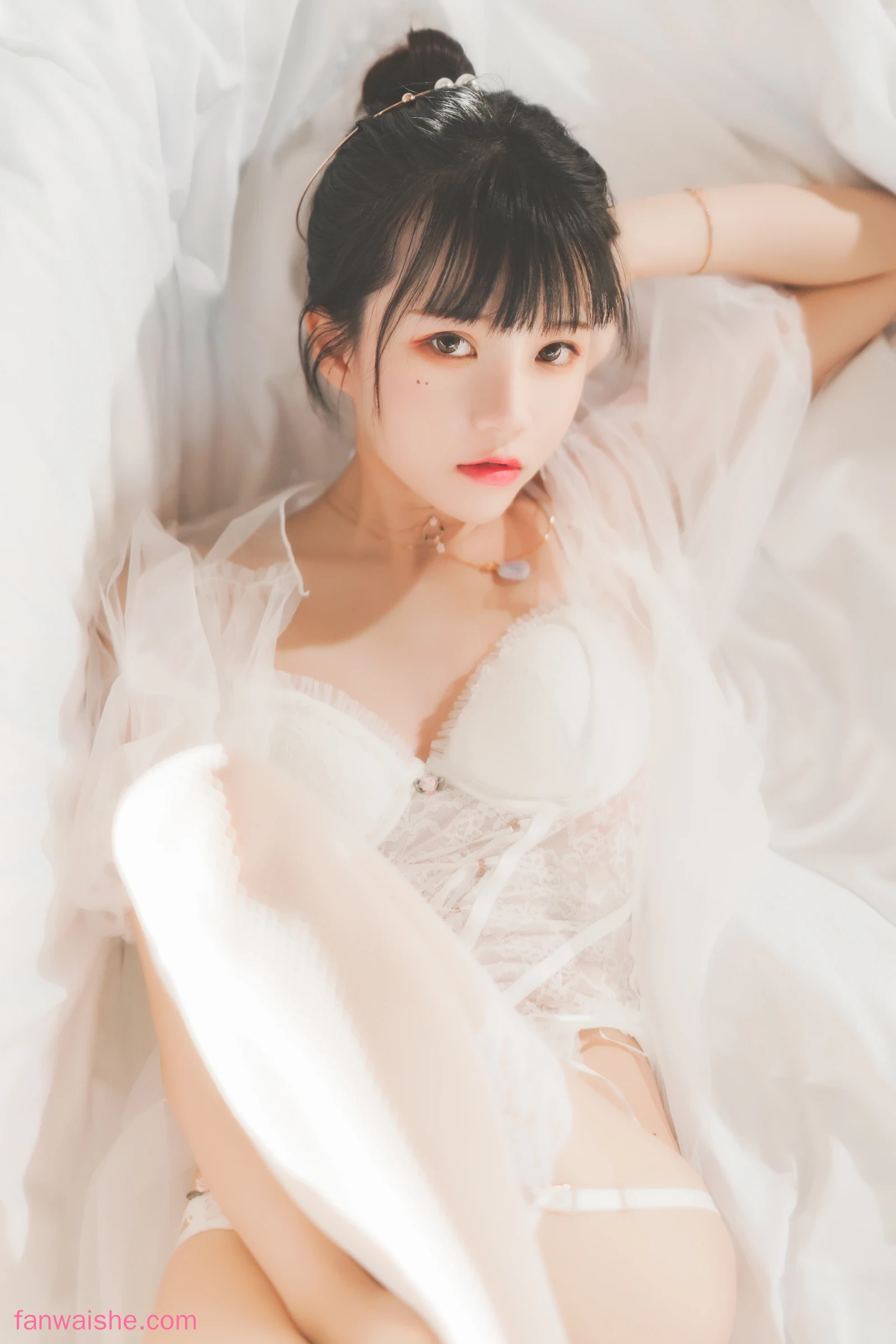 桜桃喵 桜桃喵 NO.092 - 白纱糖01