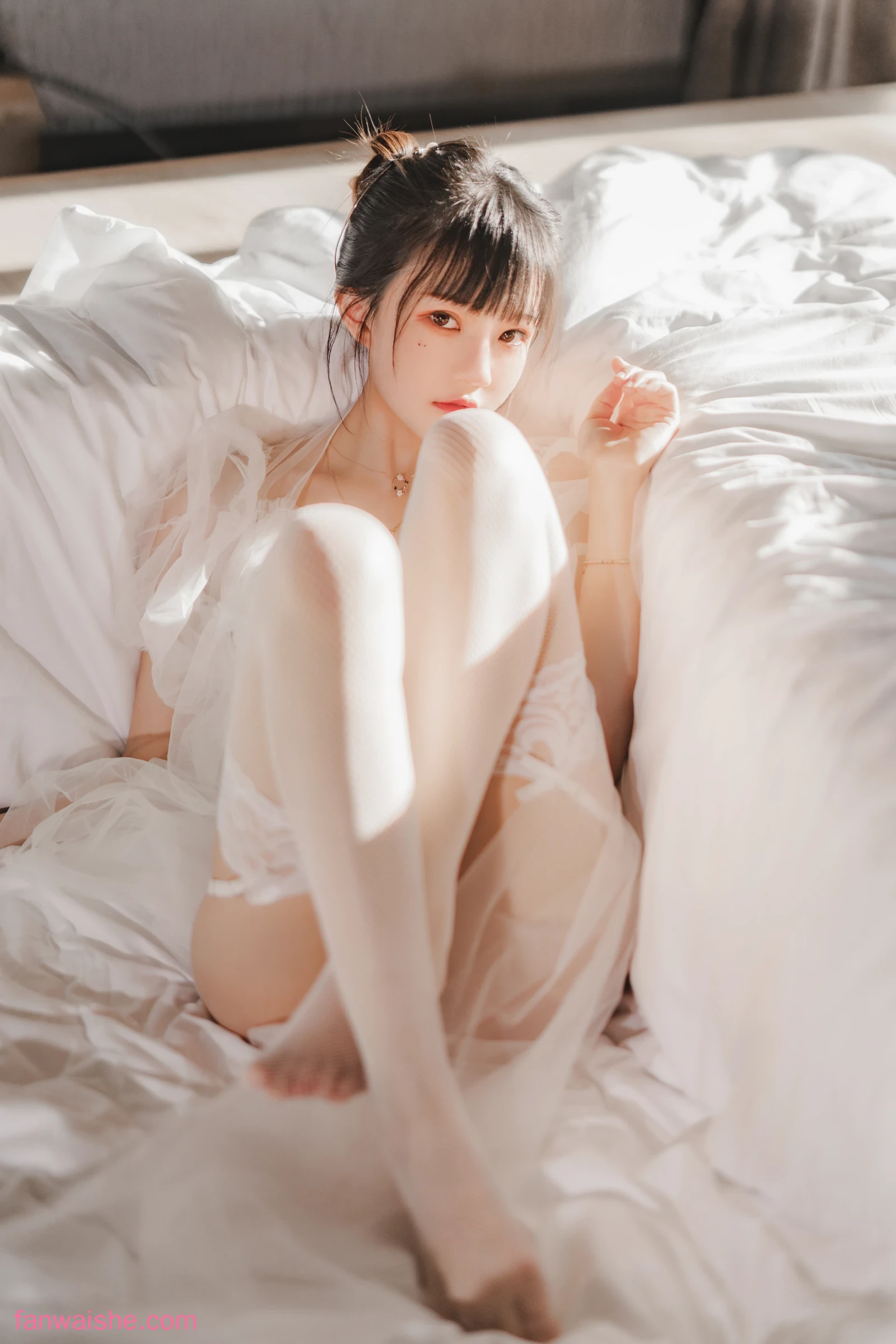 桜桃喵 桜桃喵 NO.092 - 白纱糖01
