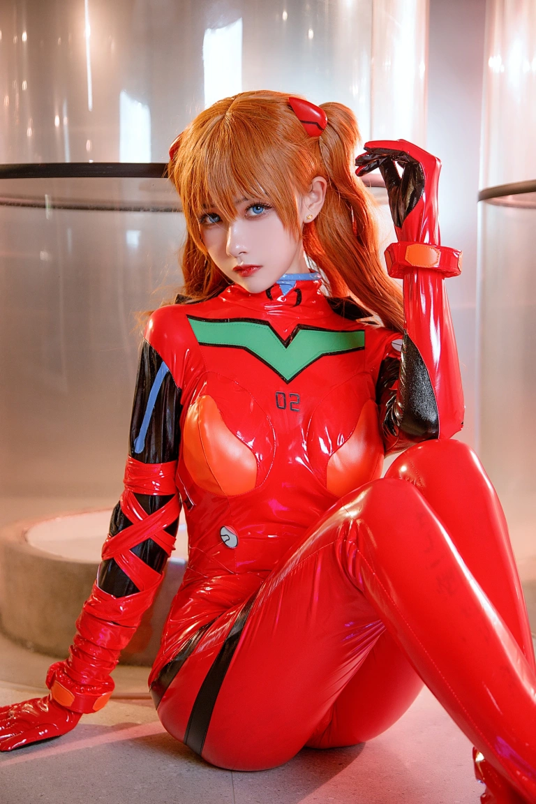 瓜希酱&Momoko葵葵《EVA 双厨狂喜版》主题写真：62张全套美图