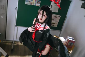 日奈娇(椎名莜)《莲见JK》主题写真：50张全套美图