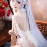 瓜希酱《阿尔比恩旗袍》主题写真：20张全套美图