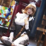阿包也是兔娘《加冕图 修女》主题写真：26张全套美图