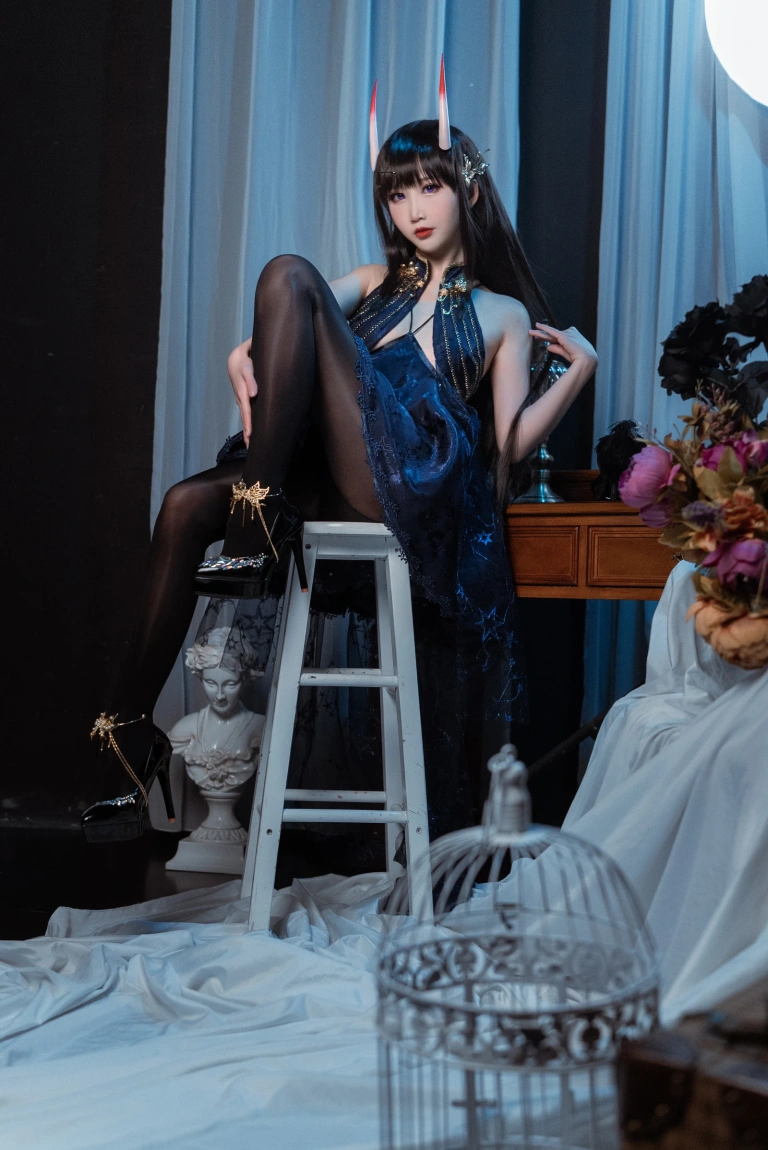 面饼仙儿《能带》主题写真：29张全套美图