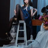 面饼仙儿《能带》主题写真：29张全套美图