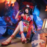 瓜希酱《崩坏·星穹铁道 花火》主题写真：21张全套美图