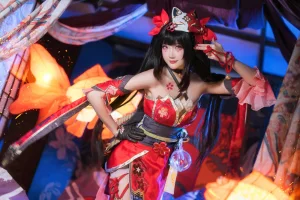 瓜希酱《崩坏·星穹铁道 花火》主题写真：21张全套美图