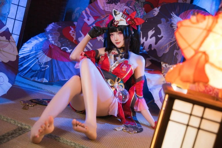 瓜希酱《崩坏·星穹铁道 花火》主题写真：21张全套美图