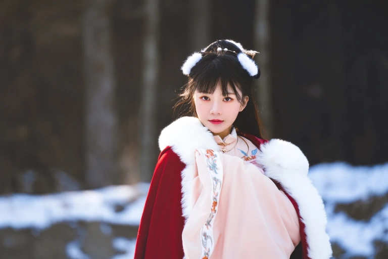 桜桃喵《熹微》主题写真：30张全套美图