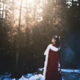 桜桃喵《熹微》主题写真：30张全套美图
