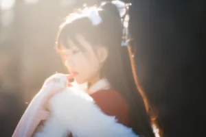 桜桃喵《熹微》主题写真：30张全套美图