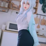 日奈娇(椎名莜)《未亡人雪女》主题写真：175张全套美图，含6个视频
