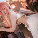阿包也是兔娘《碧蓝航线 英仙座旗袍》主题写真：30张全套美图