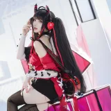 瓜希酱《交错战线cos旋律》主题写真：14张全套美图