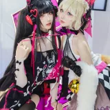瓜希酱《交错战线cos旋律》主题写真：14张全套美图