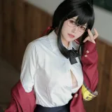 小仓千代《碧蓝航线 大凤JK》主题写真：45张全套美图