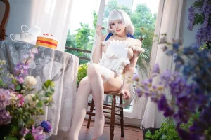 瓜希酱《碧蓝航线 光辉》主题写真：12张全套美图