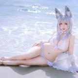 日奈娇(椎名莜)《信浓泳装》主题写真：15张全套美图