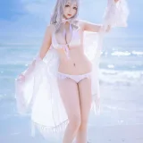日奈娇(椎名莜)《信浓泳装》主题写真：15张全套美图