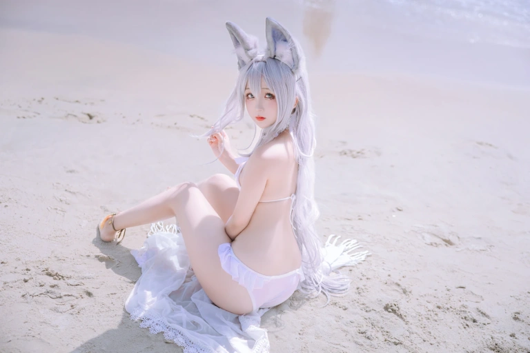日奈娇(椎名莜)《信浓泳装》主题写真：15张全套美图