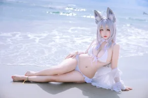 日奈娇(椎名莜)《信浓泳装》主题写真：15张全套美图