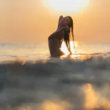 桜桃喵《潮汐》主题写真：33张全套美图